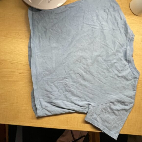 OVO SKY BLUE CROPPED T - Picture 6 of 6